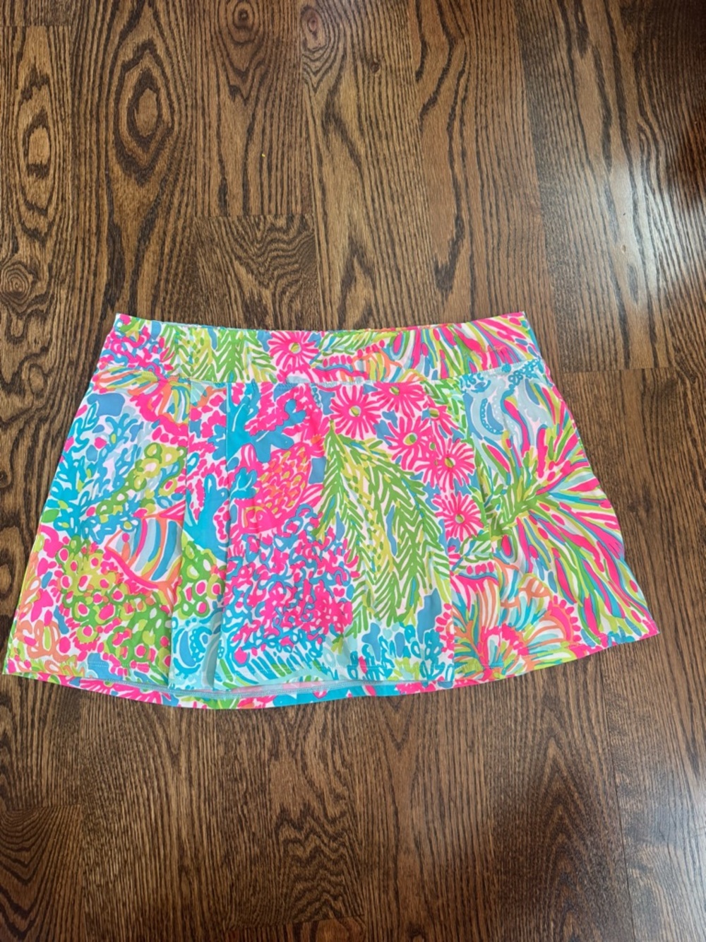 Lilly Pulitzer Luxletic Pink Floral Skort